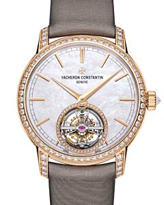 Vacheron Constantin Traditionnelle Tourbillon Chronograph 39mm Pink Rose Gold/Diamonds 6035T/000R-B634