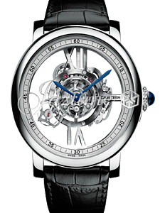 CARTIER W1556250 ROTONDE DE CARTIER 47MM 18K WHITE GOLD BRAND NEW