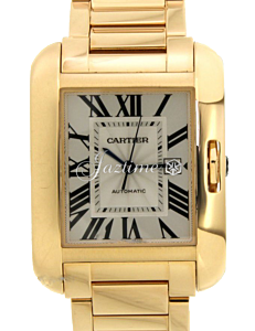 CARTIER W5310015 TANK ANGLAISE 18k YELLOW GOLD - BRAND NEW