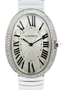 CARTIER WB520010 BAIGNOIRE 18K WHITE GOLD DIAMONDS BRAND NEW
