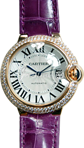 CARTIER WE900551 BALLON BLUE DE 36mm PINK GOLD BRAND NEW