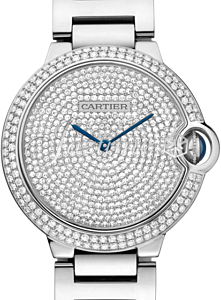 CARTIER WE902045 BALLON BLEU DE 36mm WHITE GOLD BRAND NEW