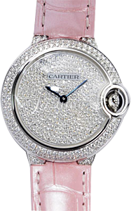 CARTIER WE902047 BALLON BLUE DE 33mm WHITE GOLD BRAND NEW