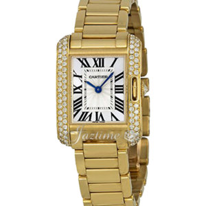 CARTIER WT100005 TANK ANGLAISE 18K YELLOW GOLD, DIAMONDS BRAND NEW