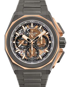 Zenith Defy Extreme 21 Chronograph Titannium Rose Gold Skeleton Dial 87.9100.9004/03.I001 - BRAND NEW
