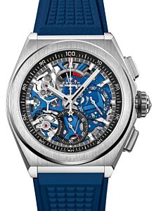 Zenith Defy El Primero 21 Titanium Silver Dial & Rubber Strap 95.9002.9004/78.R590 - BRAND NEW
