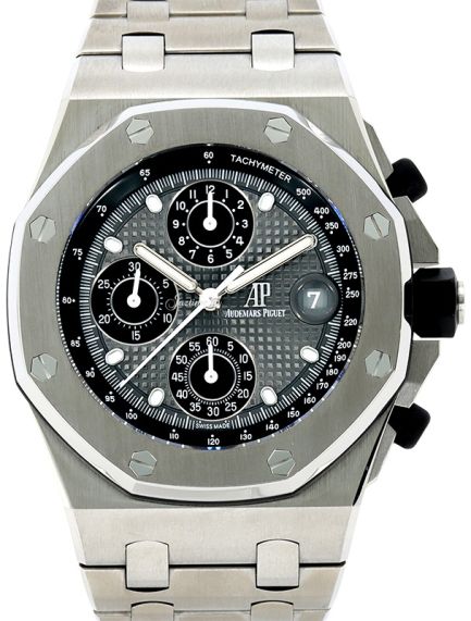 Audemars Piguet Offshore Chronograph 42mm Titanium Grey Dial Bracelet 26238TI.OO.2000TI.01