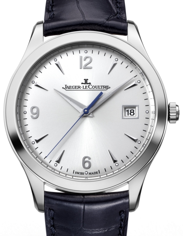 Jaeger-LeCoultre Calibre 899/1 Master Control Date 1548420 Silver Arabic / Index Stainless Steel Leather 39mm Automatic BRAND NEW
