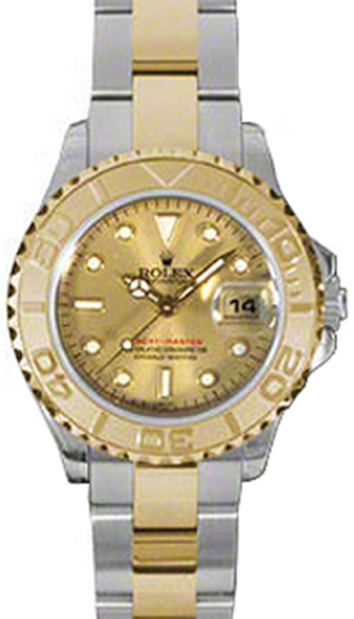Rolex Yacht-Master 29 169623-GLD Champagne White Dial Yellow Gold Bezel Yellow Gold Stainless Steel Oyster - BRAND NEW