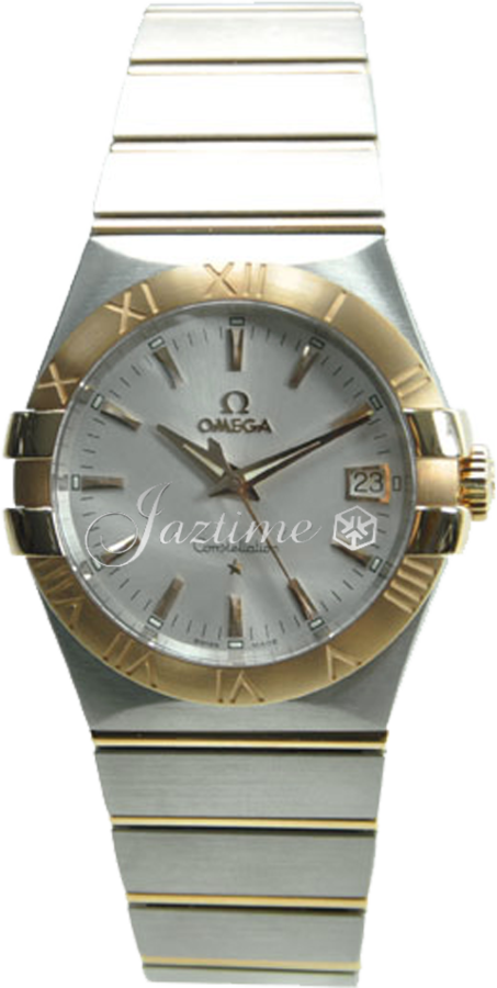 Omega Constellation Quartz 123.20.35.60.02.001 35mm Silver Index Roman Rose Gold Stainless Steel - BRAND NEW