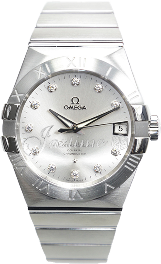 OMEGA 123.10.38.21.52.001 CONSTELLATION CO-AXIAL 38mm STEEL - BRAND NEW
