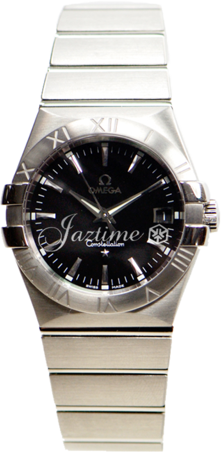 OMEGA 123.10.35.60.01.001 CONSTELLATION QUARTZ 35mm STEEL - BRAND NEW