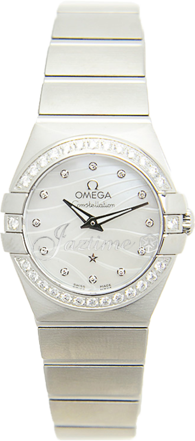 Omega 123.15.24.60.55.006 Constellation Quartz 24mm Steel BRAND NEW