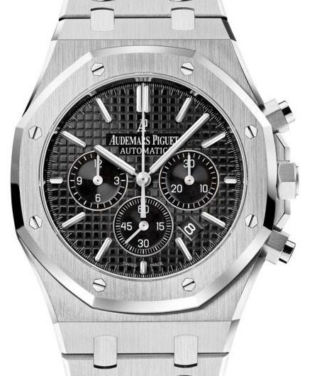 Audemars Piguet Royal Oak Chronograph Stainless Steel 41mm Black Dial Bracelet 26320ST.OO.1220ST.01