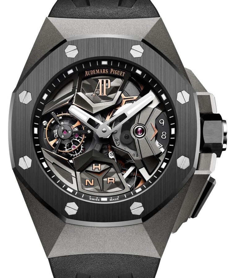 Audemars Piguet Royal Oak Concept Flying Tourbillon GMT Titanium Black 26589IO.OO.D002CA.01  