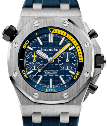 Audemars Piguet Offshore Diver 42mm Steel Blue Dial 26703ST.OO.A027CA.01 - PRE-OWNED