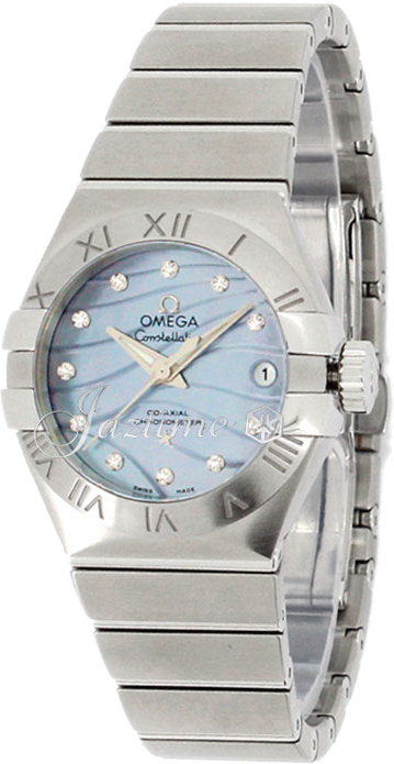 OMEGA 123.10.27.20.57.001 CONSTELLATION CO-AXIAL 27mm STEEL - BRAND NEW