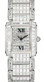 Patek Philippe Twenty~4 Ladies White Gold Diamond Set Dial 4908/101G-001 - BRAND NEW