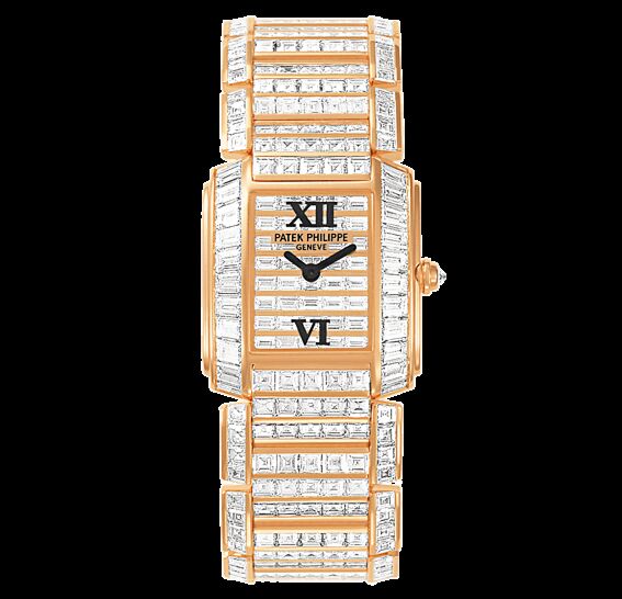 Patek Philippe Twenty~4 Ladies Rose Gold Diamond Set 4908/101R-001 - BRAND NEW