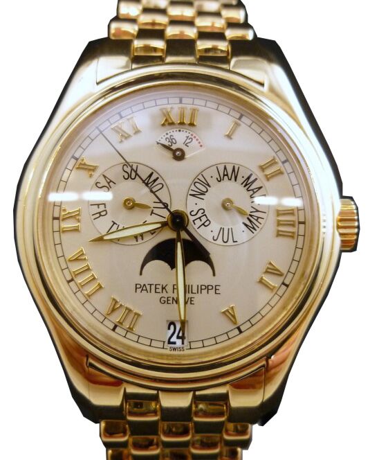 Patek Philippe 5036 J 18k Yellow Gold Annual Calendar Moonphase