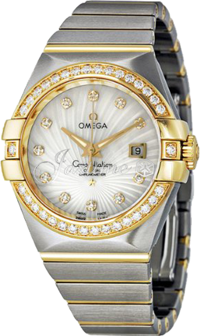 OMEGA 123.25.31.20.55.002 CONSTELLATION CO-AXIAL 31mm STEEL AND YELLOW GOLD - BRAND NEW