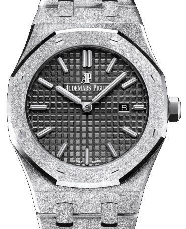 Audemars Piguet Royal Oak Frosted Quartz White Gold 33mm Black 67653BC.GG.1263BC.02 - BRAND NEW