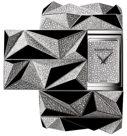 Audemars Piguet 79419BC.ZO.9189BC.01 Haute Joaillerie Diamond Punk 40mm  Diamond Set White Gold With Onyx BRAND NEW