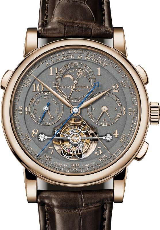 A Lange Sohne 1815 Tourbograph Perpetual "Pour le Merite" Honeygold 706.050FE