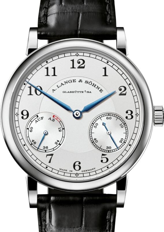 A Lange Sohne 1815 Up/Down White Gold 39mm  Argente Silver Dial 234.026 