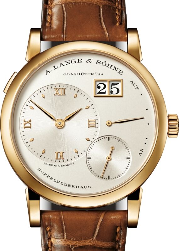 A Lange Sohne Lange 1 18-carat Yellow Gold 38.5mm Ivory Argente Dial 191.021 - BRAND NEW