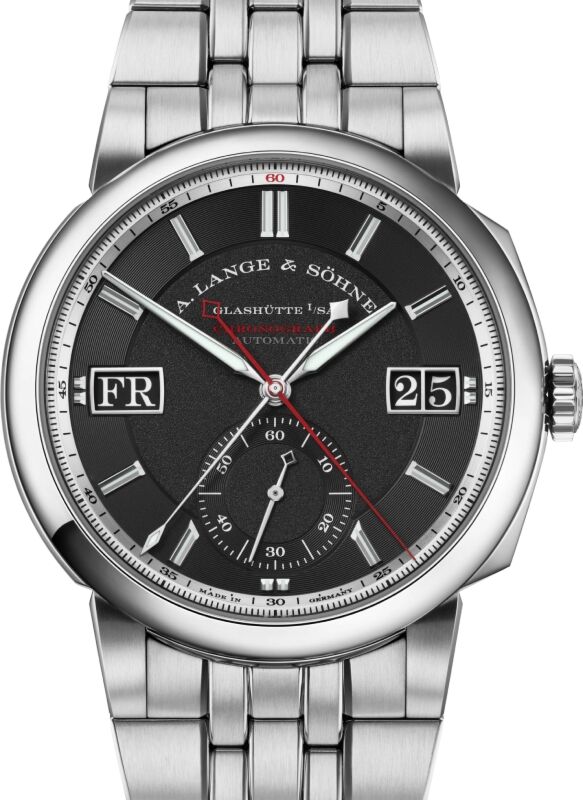 A Lange Sohne Odysseus Chronograph Stainless Steel 42.5mm Black Dial 463.178 - BRAND NEW