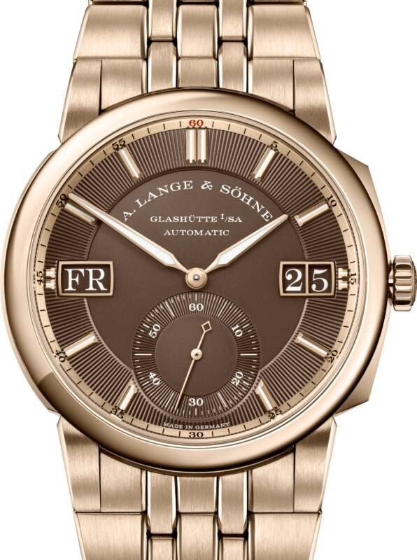 A Lange Sohne Odysseus Honeygold 40.5mm Brown Dial 363.150