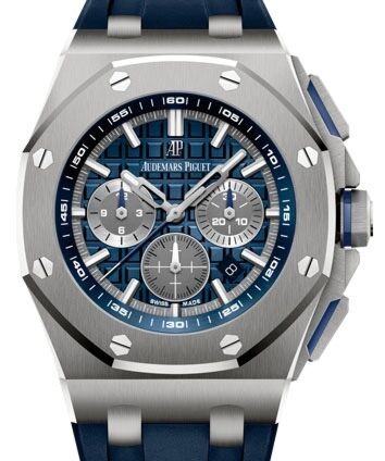 Audemars Piguet Royal Oak Offshore Selfwinding Chronograph Titanium 42mm Blue 26480TI.OO.A027CA.01