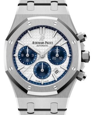 Audemars Piguet Royal Oak 38mm Chronograph Stainless Steel Silver Dial 26315ST.OO.1256ST.01 - BRAND NEW
