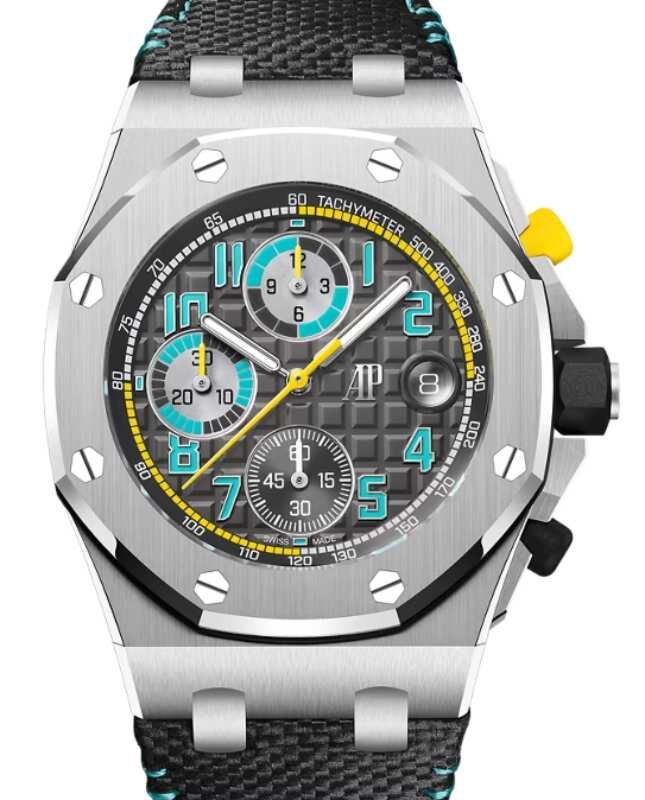 Audemars Piguet Offshore Chronograph 42mm Titanium Dark Grey Dial 26238TI.OO.A001VE.01 - BRAND NEW