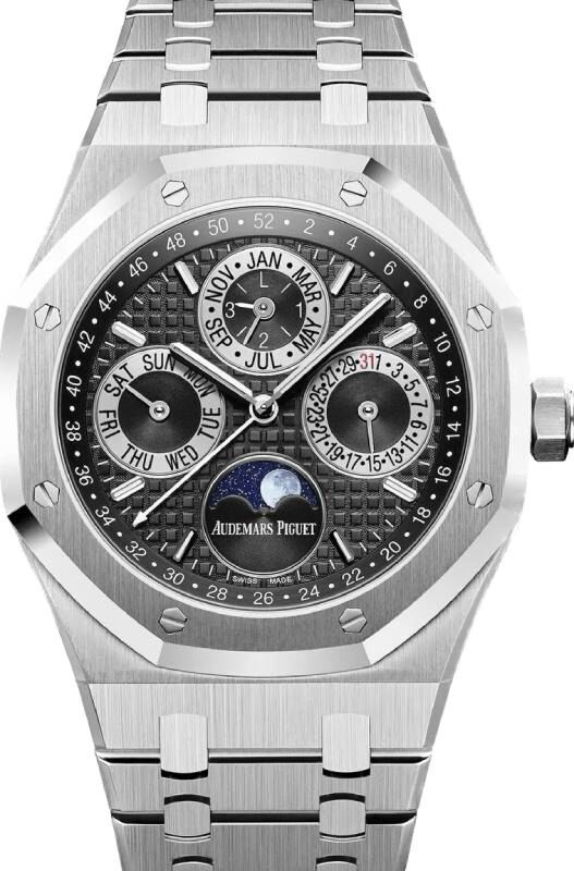 Audemars Piguet Royal Oak Perpetual Calendar "Japan" Platinum Gray Dial 26597PT.OO.1220PT.01