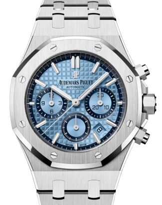 Audemars Piguet Royal Oak Chronograph White Gold 38mm Blue Dial 26317BC.OO.1256BC.01
