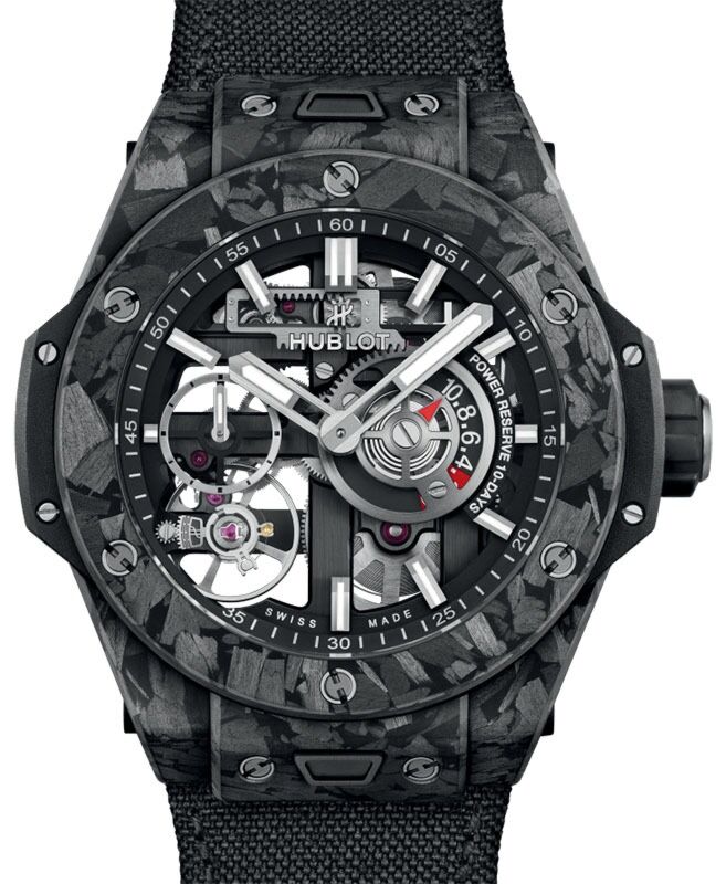 Hublot Big Bang MECA-10 Frosted Carbon 42mm 444.QN.1170.NR - BRAND NEW
