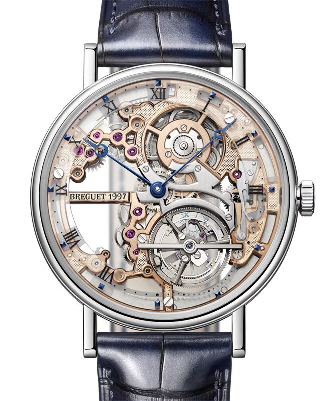 Breguet Classique Tourbillon Extra-Plat Squelette 5395 Platinum 41mm 5395PT/RS/9WU