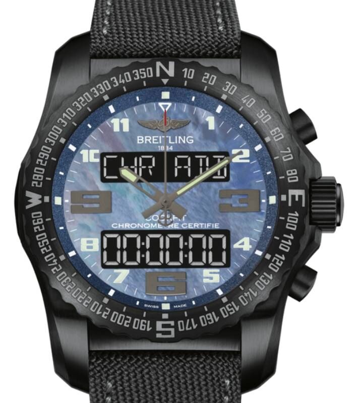 Breitling Cockpit B50 Titanium 46mm Quartz Blue Dial VB501019/C932/100W/M20BASA.1 - BRAND NEW