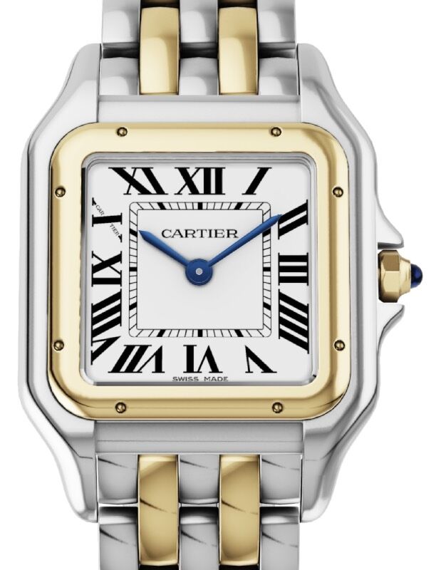 Panthere de Cartier Medium Quartz Stainless Steel Yellow Gold W2PN0007