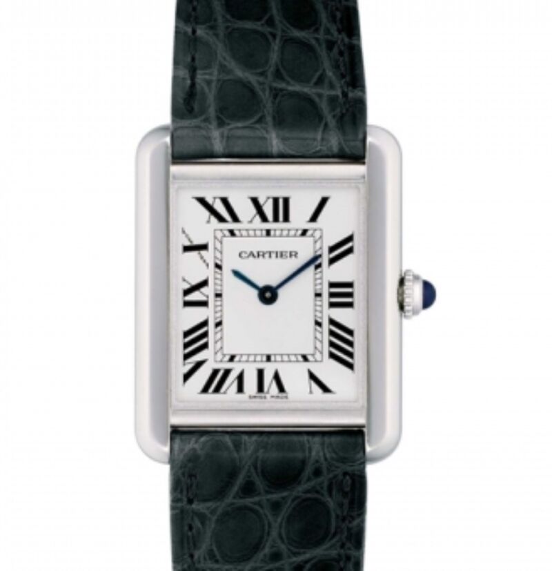 Cartier W5200005 Silver Tank Solo Stainless Steel