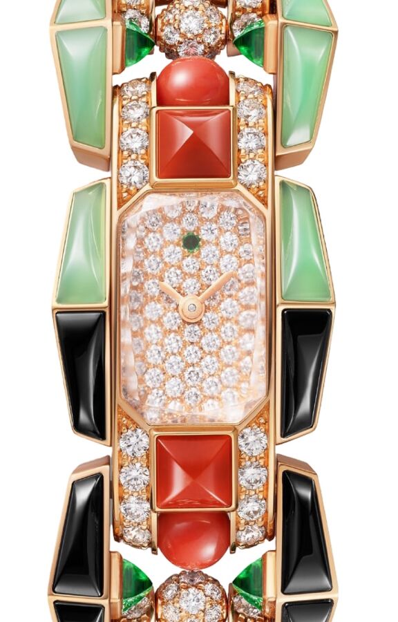 Clash [Un]limited Quartz Small Rose Gold Diamond Paved Dial WJMB0004