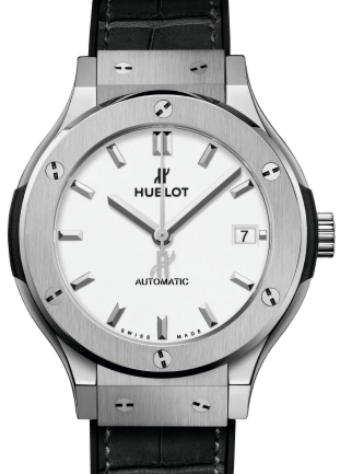 Hublot Classic Fusion 3-Hands Titanium Opalin 38mm 565.NX.2611.LR - BRAND NEW