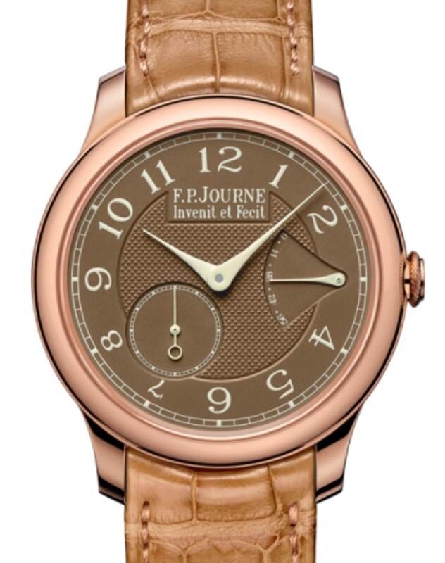 F.P.Journe Classique Chronometre Souverain Havana Rose Gold 40mm Brown Dial Leather Strap - BRAND NEW