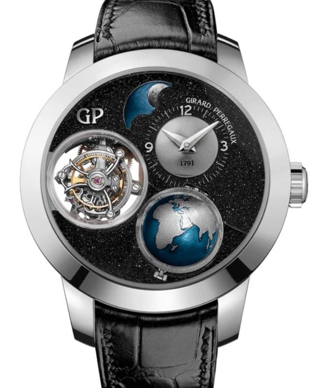 Girard Perregaux Planetarium Tri-Axial Earth to Sky Edition White Gold 99290-53-653-BA6A