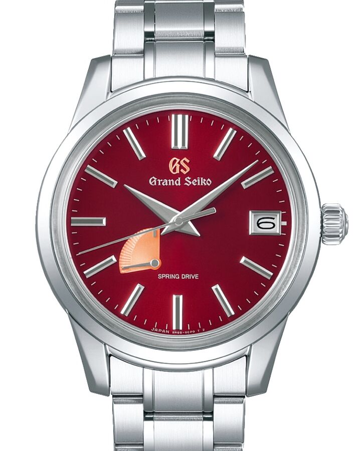Grand Seiko Elegance Spring Drive 20th Anniversary Steel Autumn Red Dial SBGA499 - BRAND NEW
