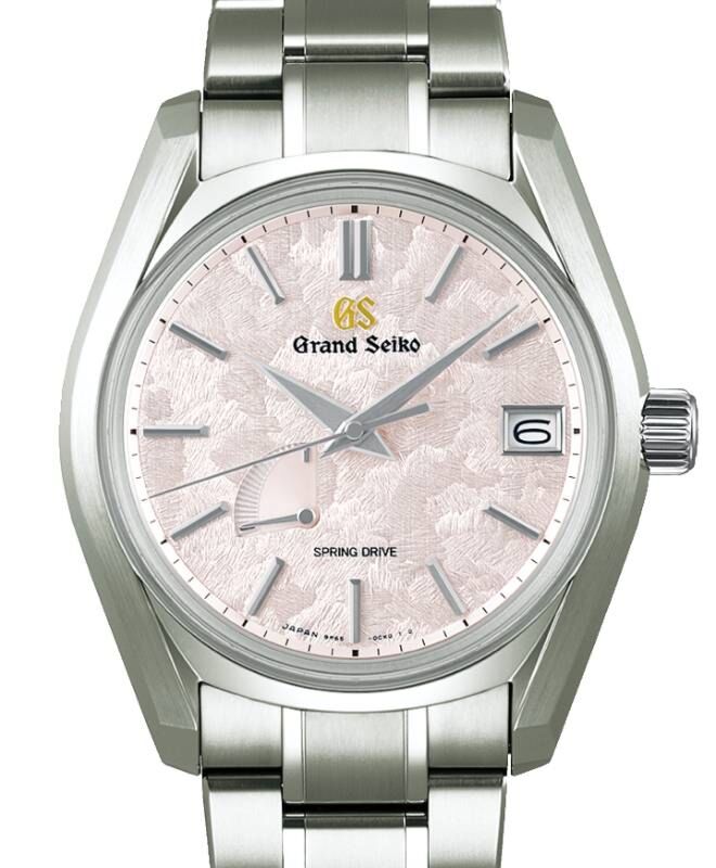 Grand Seiko Heritage Collection Titanium Shunbun Cherry Blossom Pink Dial SBGA413 - BRAND NEW