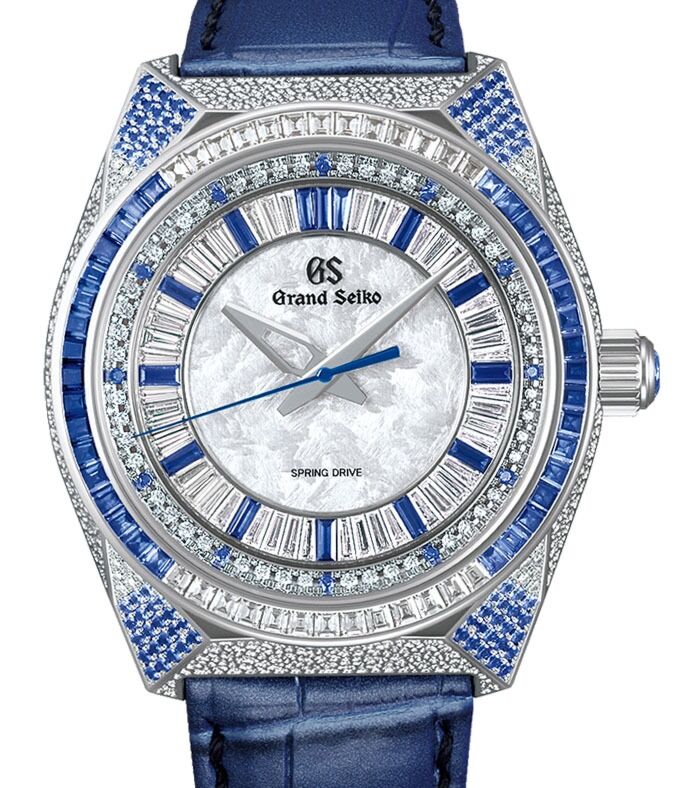 Grand Seiko Masterpiece Platinum/Diamond Paved 18K White Gold Dial SBGD215 - BRAND NEW