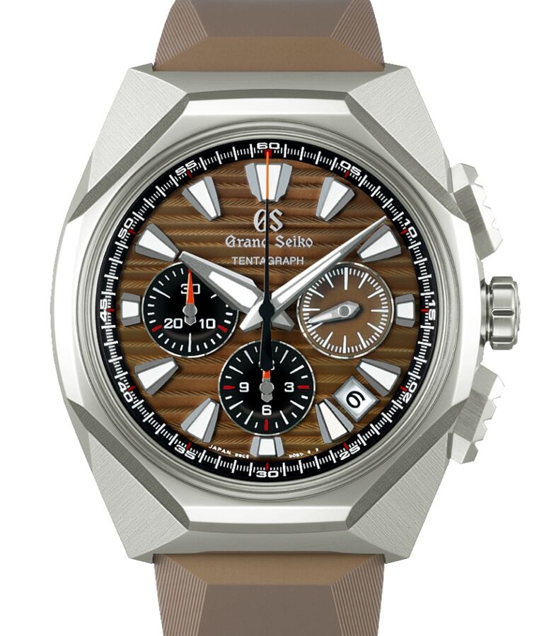Grand Seiko Sport Tentagraph Tokyo Lion Titanium Brown Dial SLGC009 - BRAND NEW